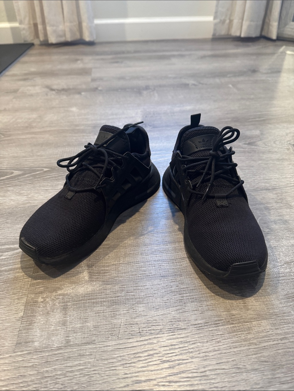 Adidas X_PLR Triple Black Sneakers Youth Size 4 / Women’s 6